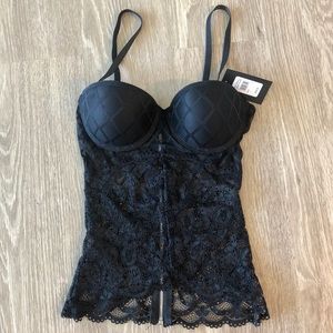 Fredericks of Hollywood Push-up Bustier Sz Small
